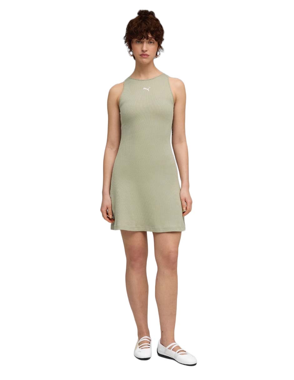 Vestido corto casual Puma Wardrobe Ess para mujer Liverpool