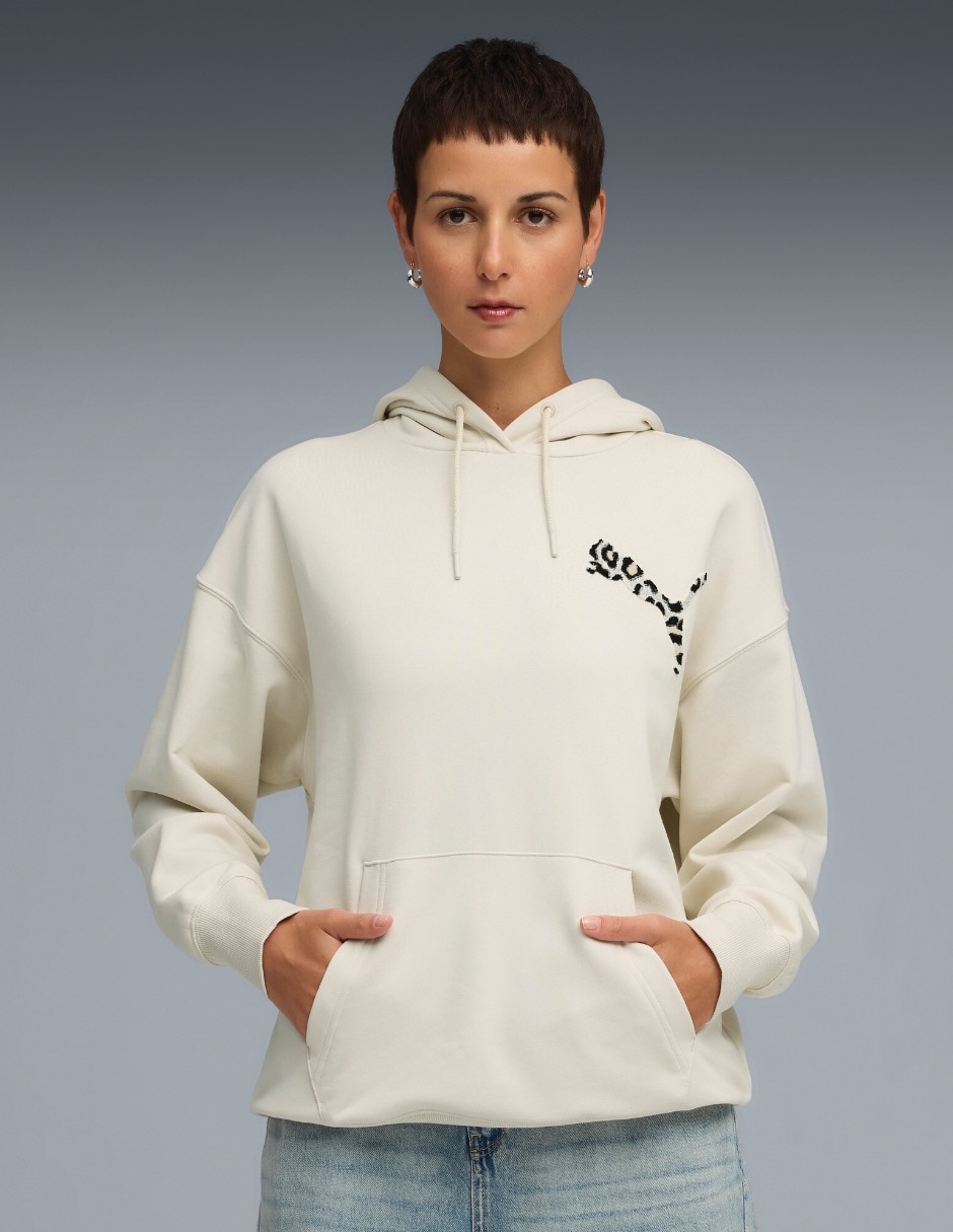Sudadera con capucha para mujer
