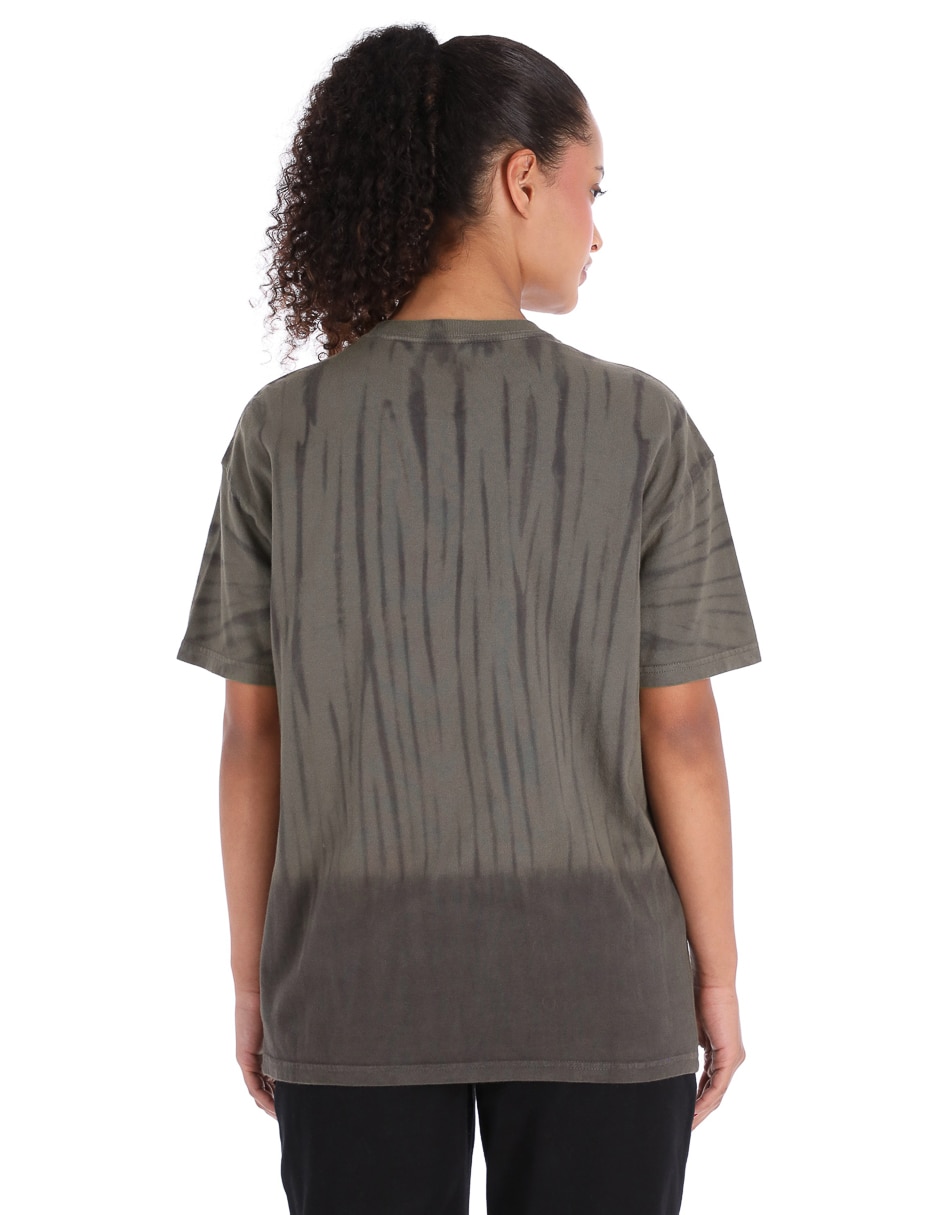 Playera manga corta cuello redondo para mujer 2