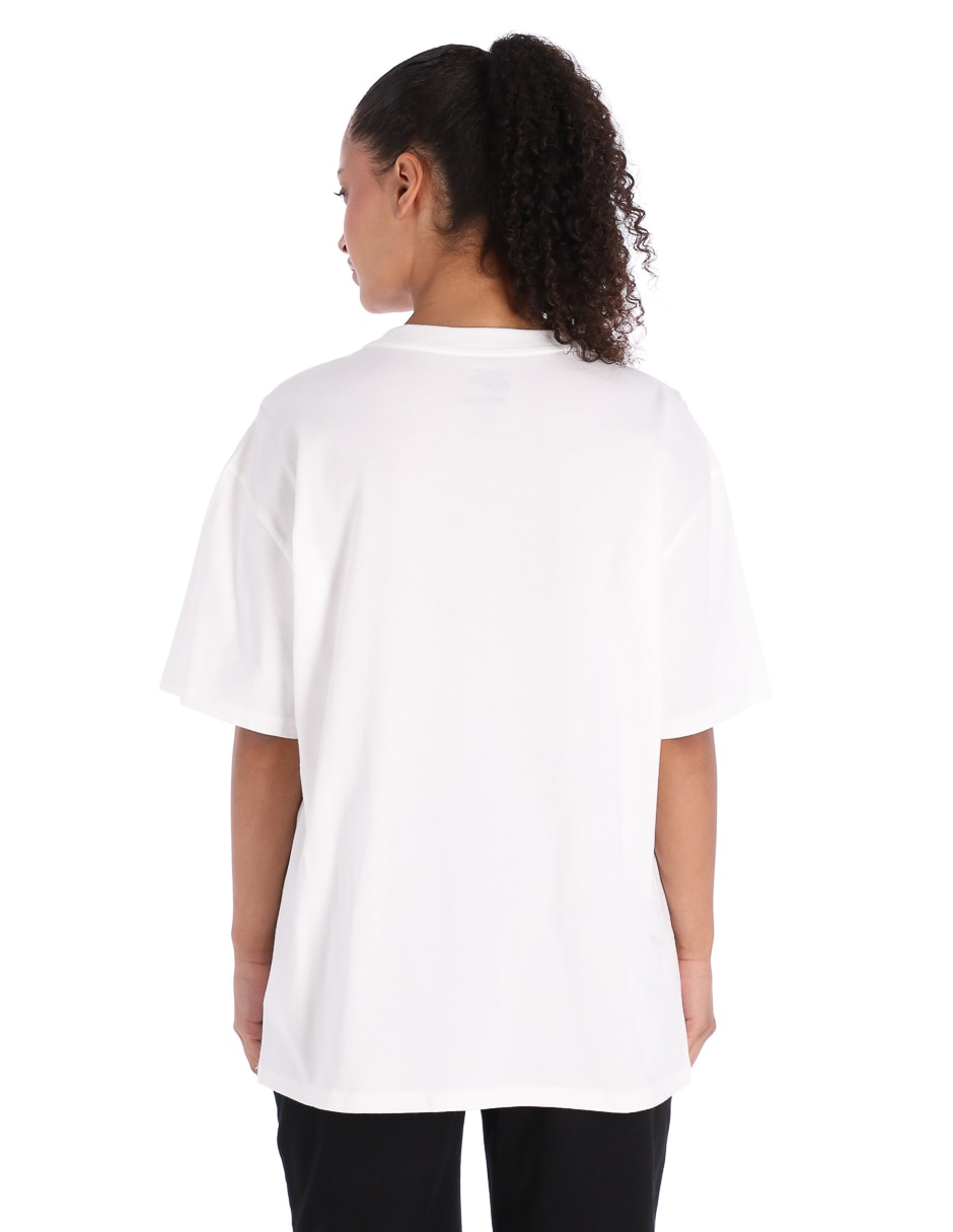 Playera manga corta cuello redondo para mujer 2