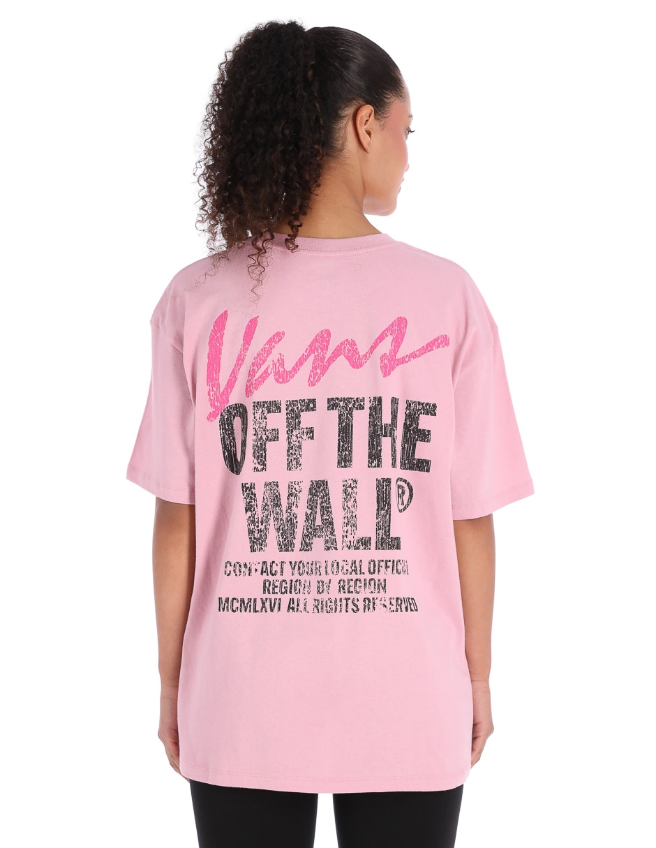 Playera manga corta cuello redondo para mujer 2
