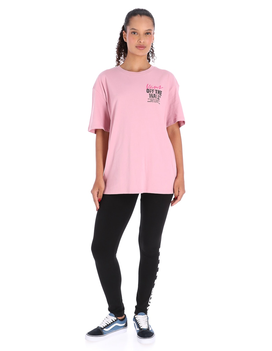 Playera manga corta cuello redondo para mujer 3