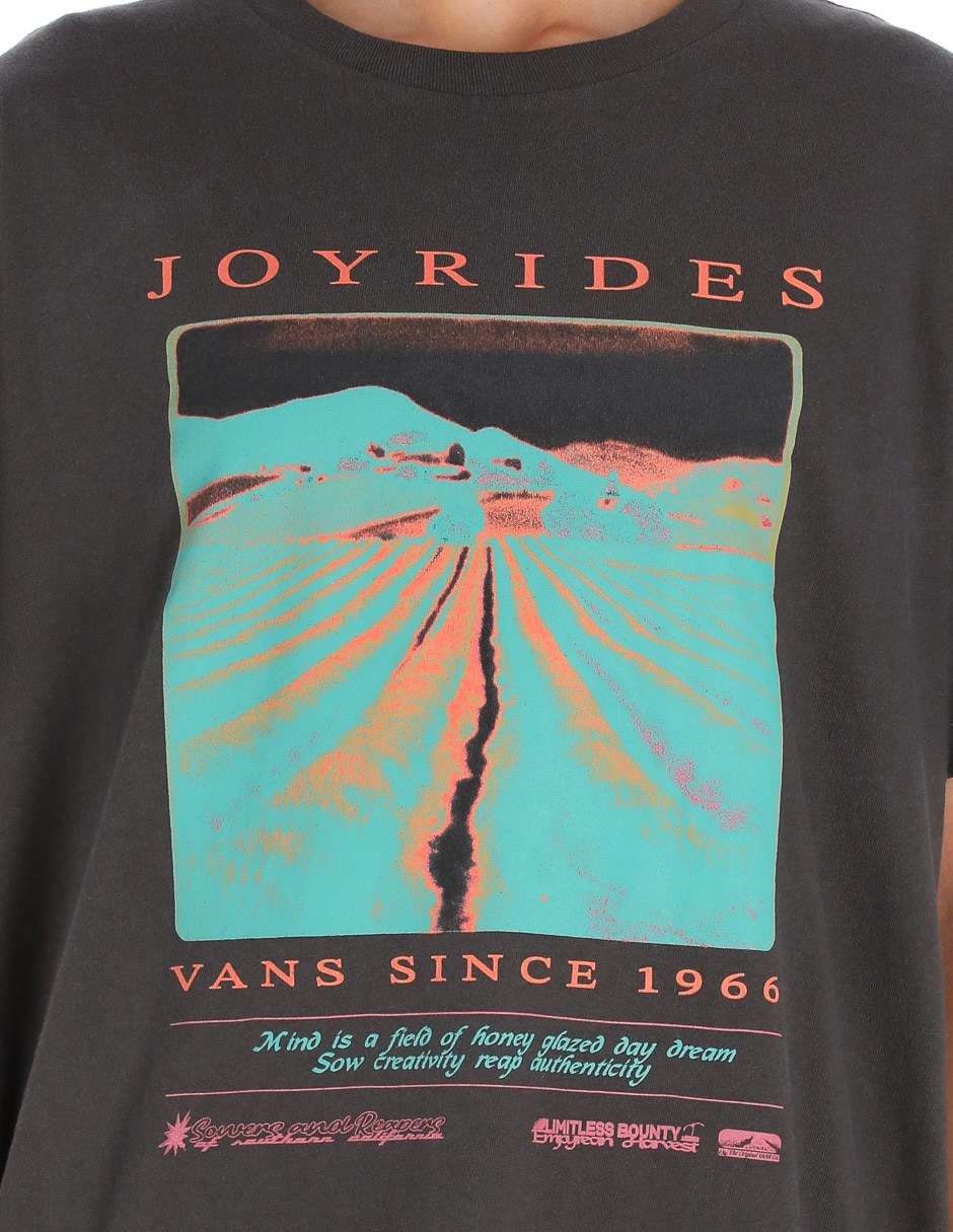 Playera manga corta cuello redondo para mujer 4