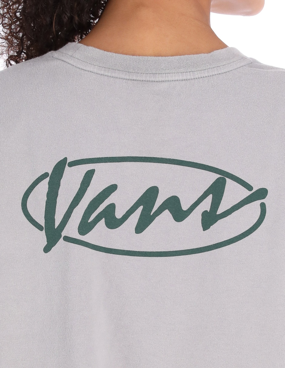 Playera manga corta cuello redondo para mujer 4