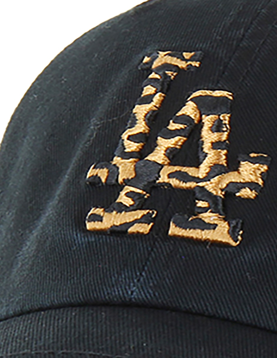 Gorra visera curva correa ajustable casual spots animal print los angeles dodgers unisex 3