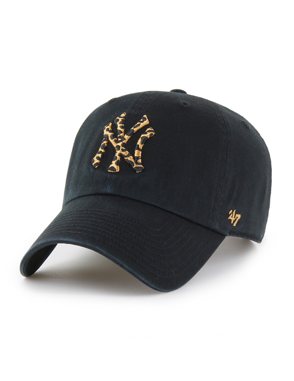 Gorra visera curva correa ajustable casual spots animal print New York yankees unisex 1