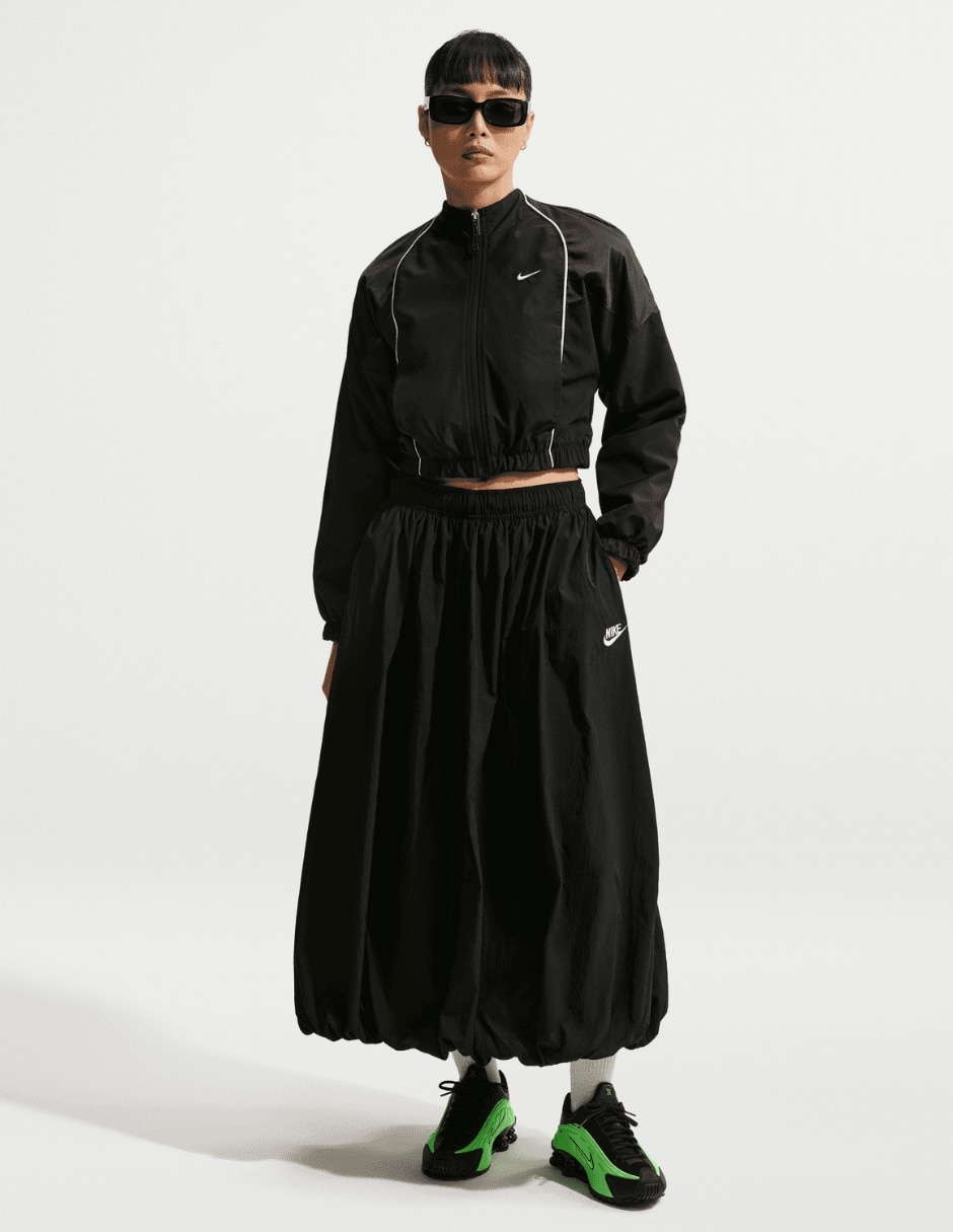 Falda crop a la cintura 3