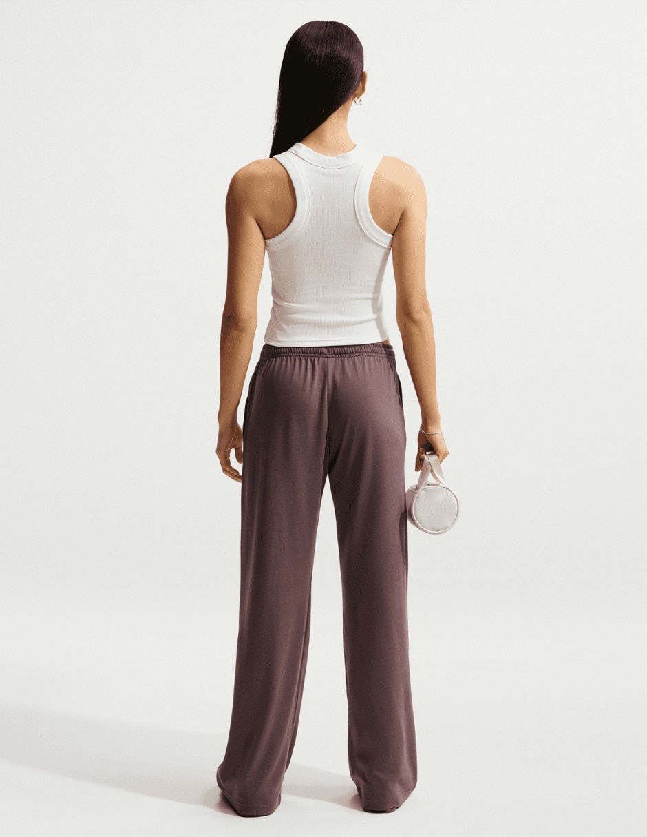 Pants regular Sportswear Chill Knit con agujeta para mujer 2