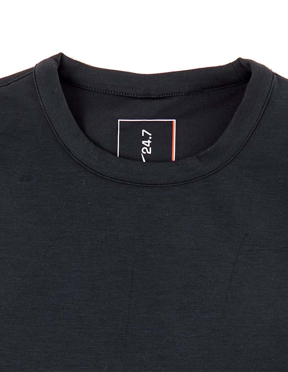 Playera manga larga cuello redondo para mujer 6