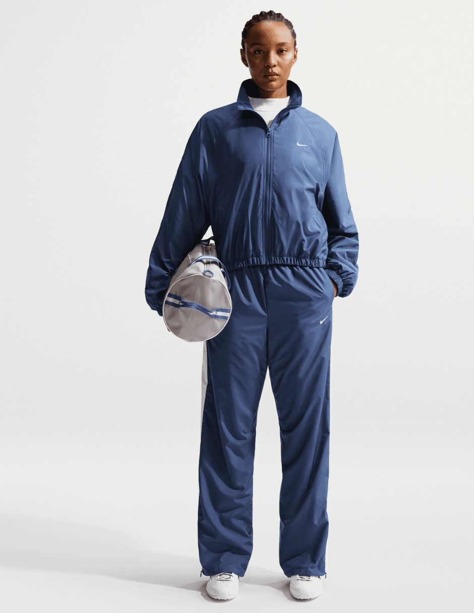Pants regular con elástico para mujer