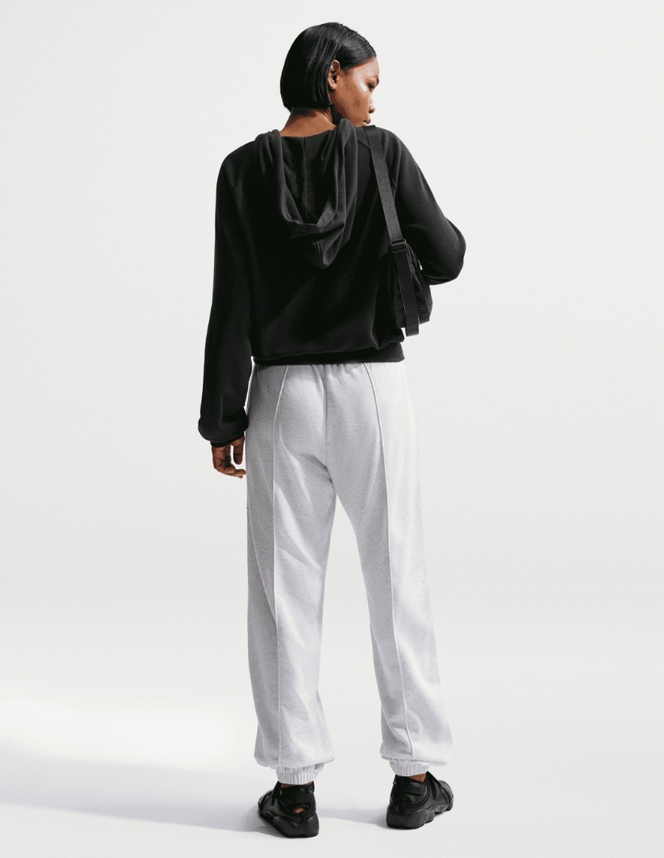 Pants regular con elástico para mujer 2