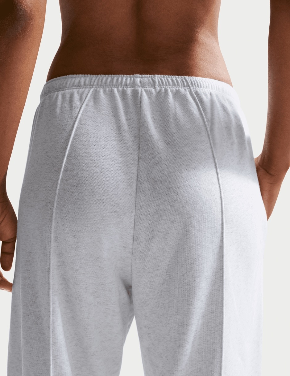 Pants regular con elástico para mujer 4