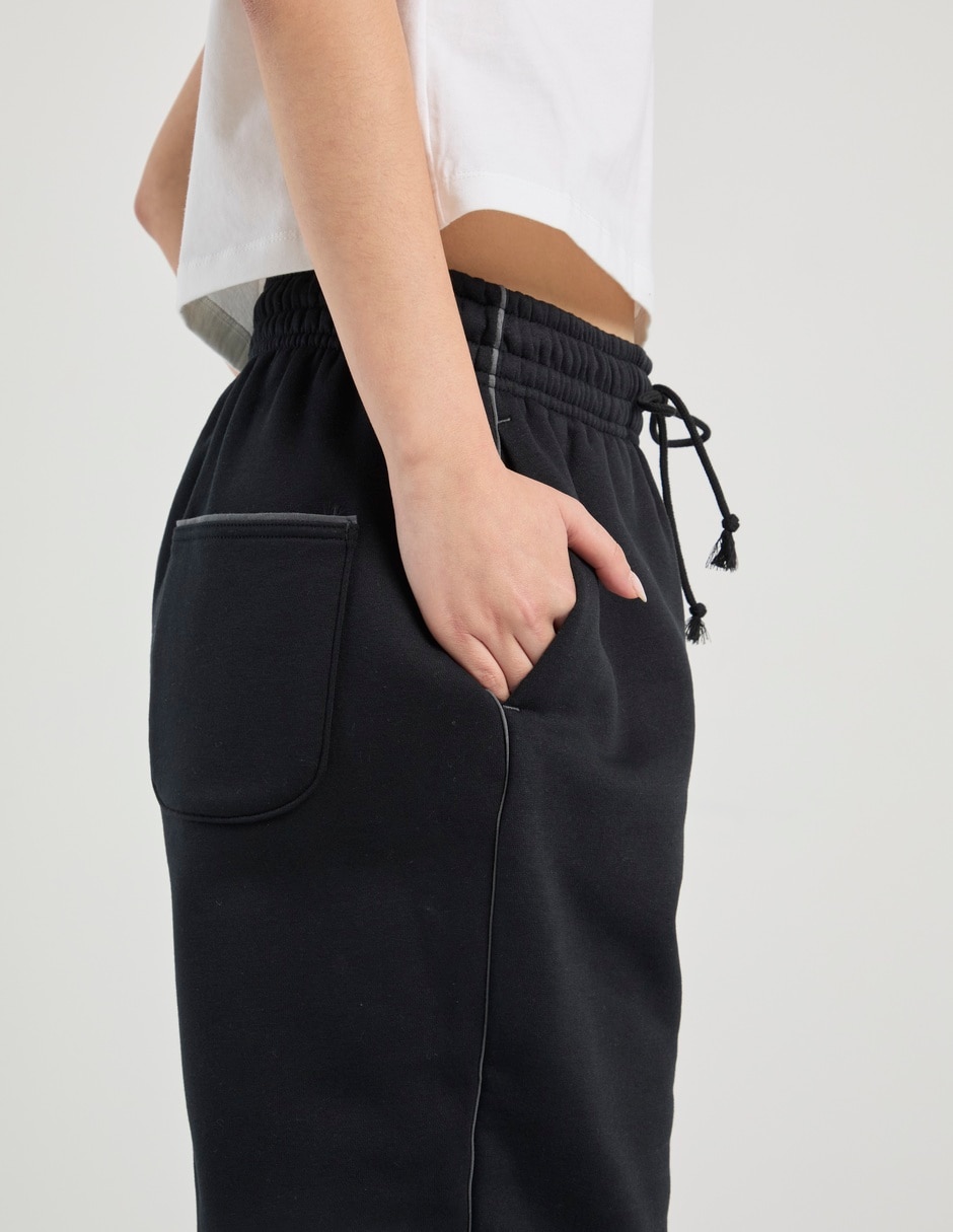 Pants regular con agujeta para mujer 5