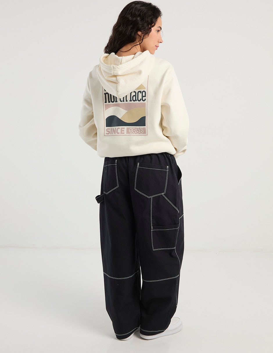 Pants wide leg con elástico para mujer 6