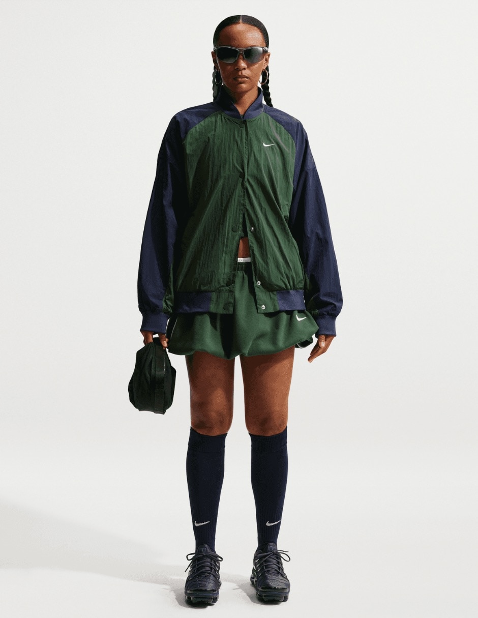 Chamarra W Nsw Shrunken Trk Jkt para mujer