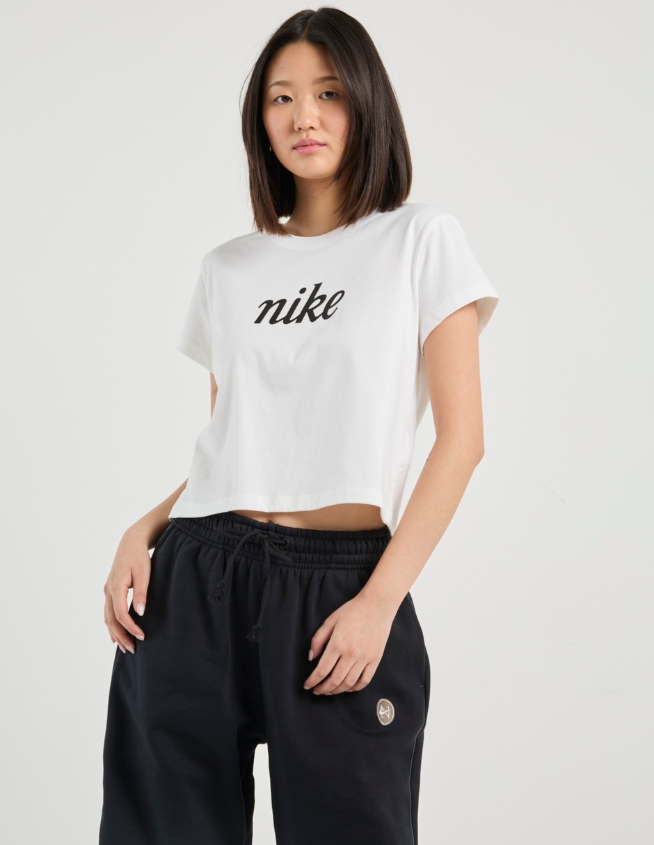 Playera manga corta cuello redondo para mujer 2
