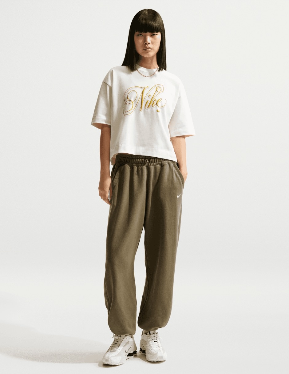 Playera manga al codo cuello redondo para mujer
