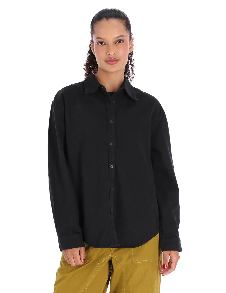 Camisa manga larga para mujer