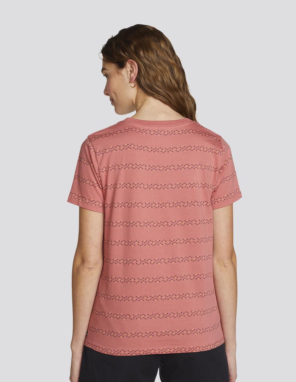 Playera manga corta cuello redondo para mujer 2