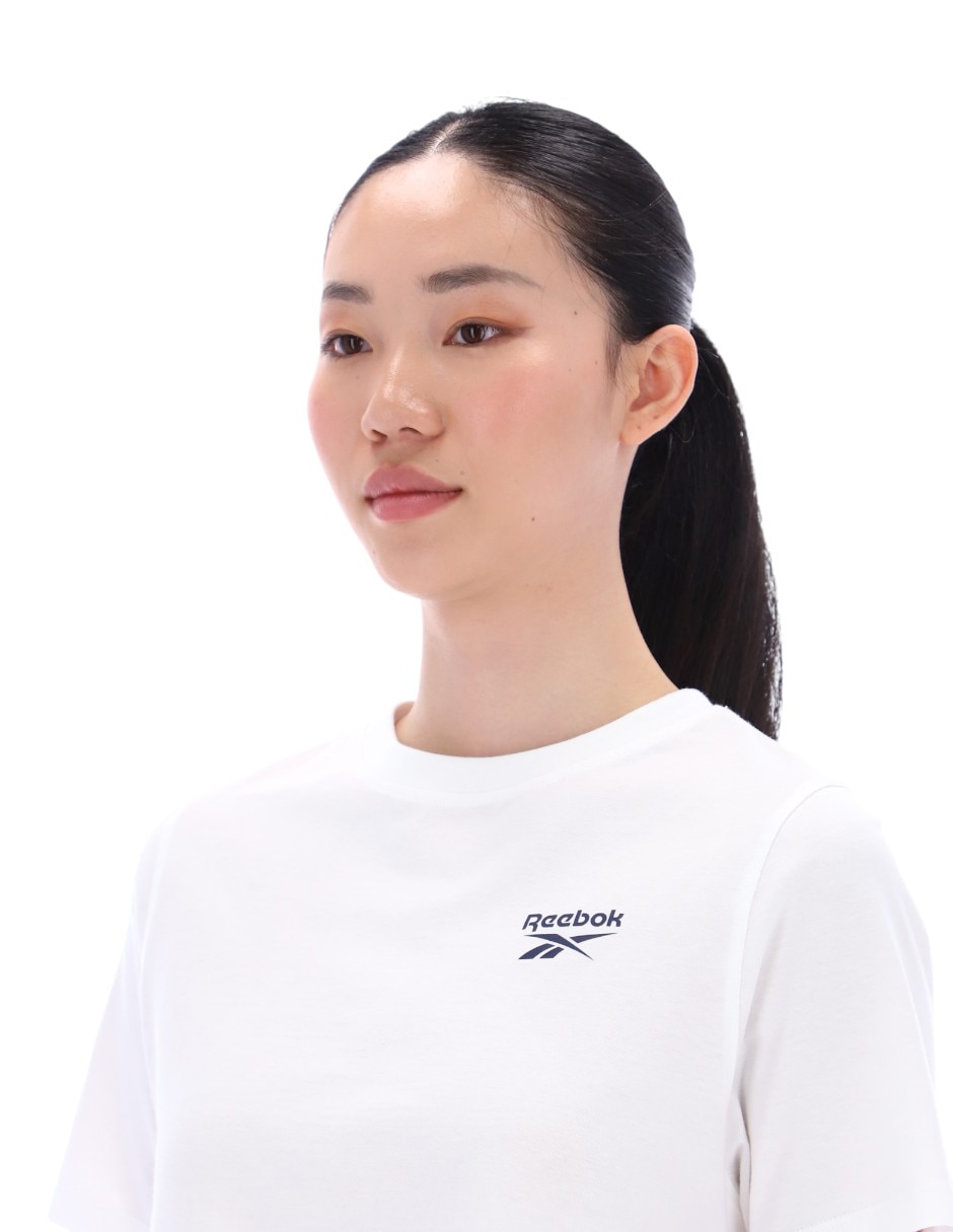 Playera manga corta cuello redondo para mujer 4