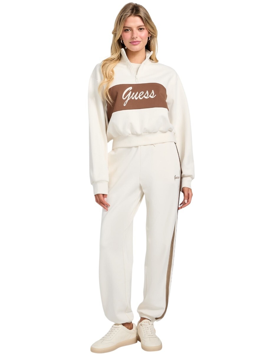 Pants regular con jareta para mujer 5