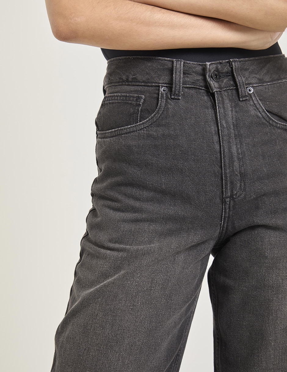 Jeans straight para mujer 4