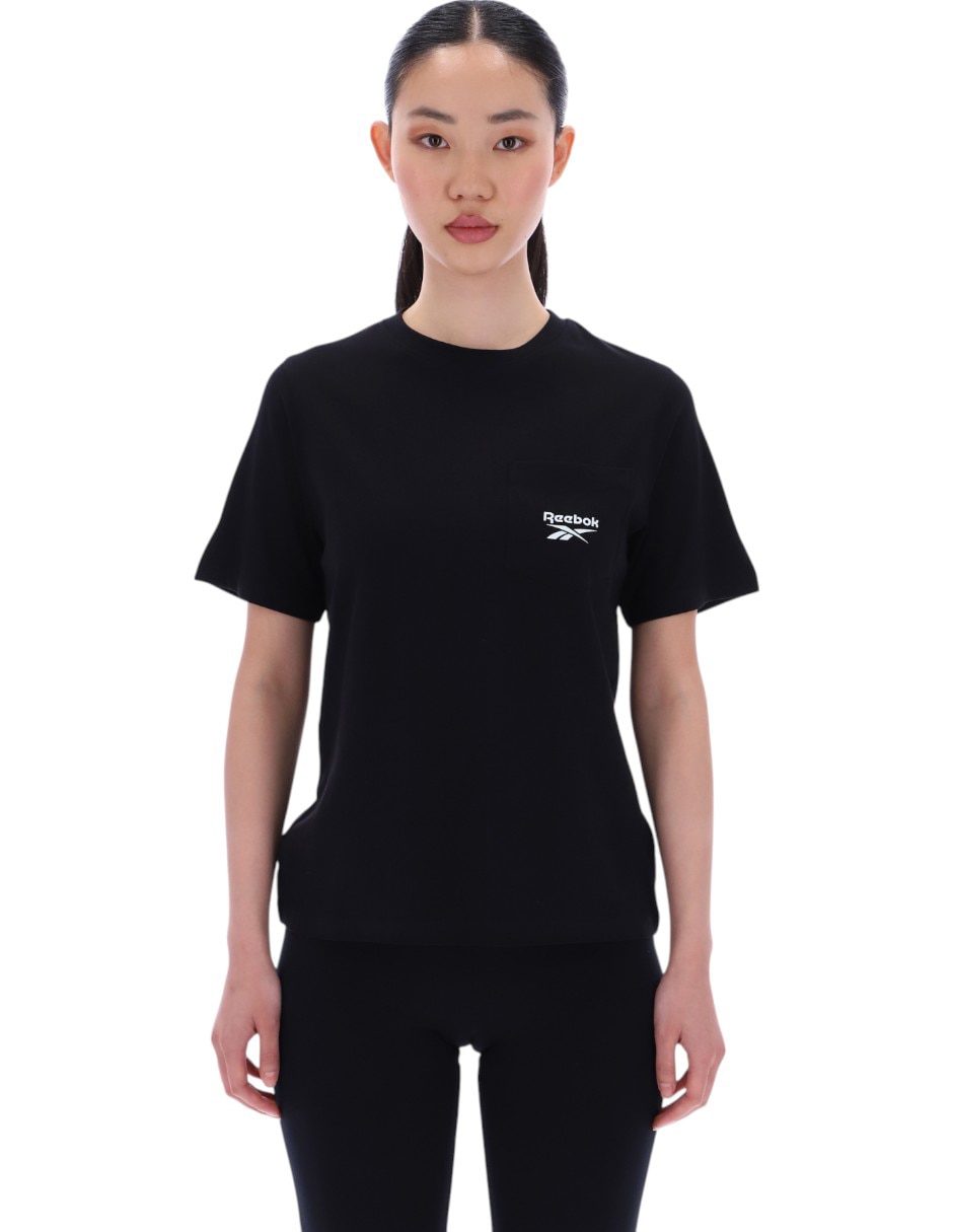 Playera manga corta Rebok Wmn's Lifestyle Core 2 cuello redondo para mujer