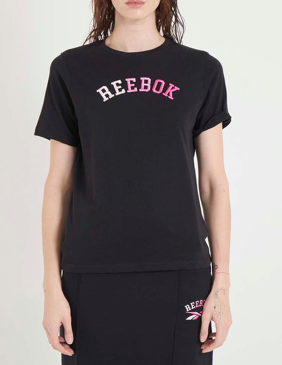 Playera manga corta cuello redondo para mujer 5