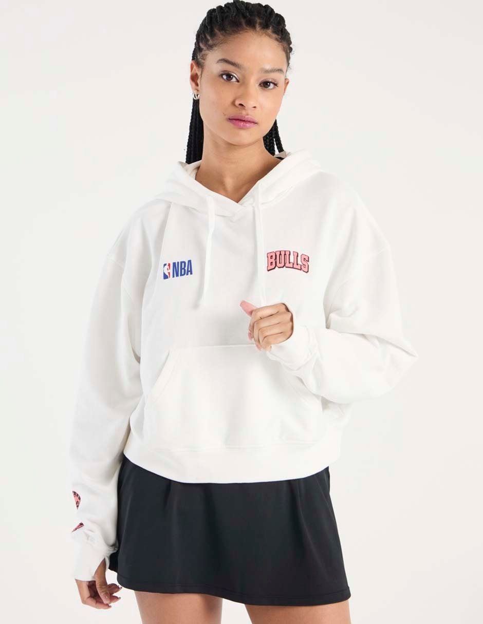 Sudadera con capucha Chicago Bulls para mujer