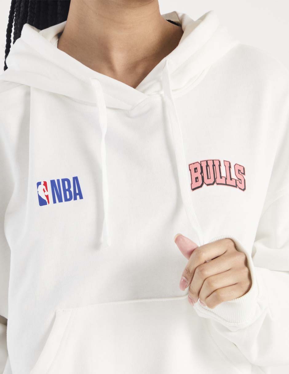 Sudadera con capucha Chicago Bulls para mujer 4