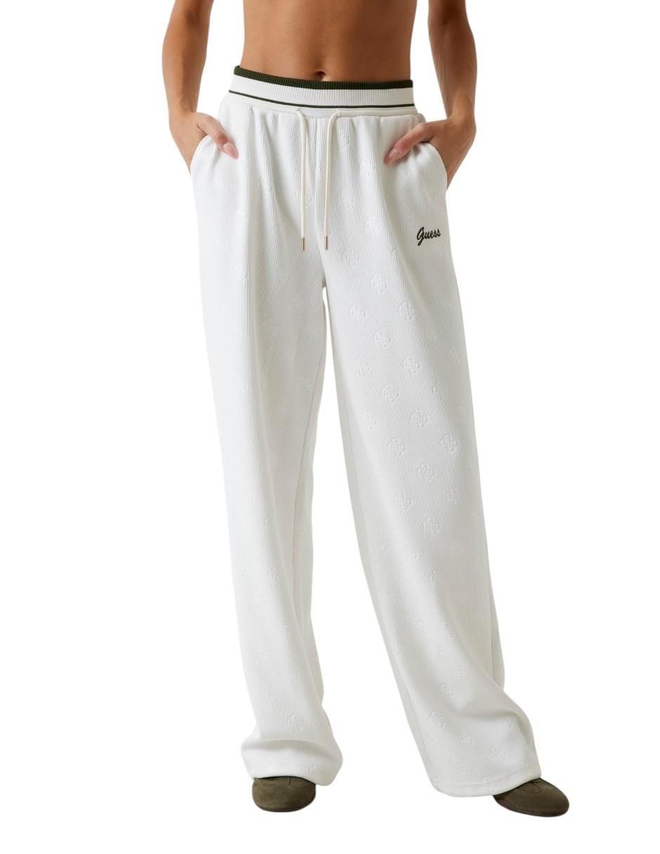 Pants amplio con agujeta para mujer