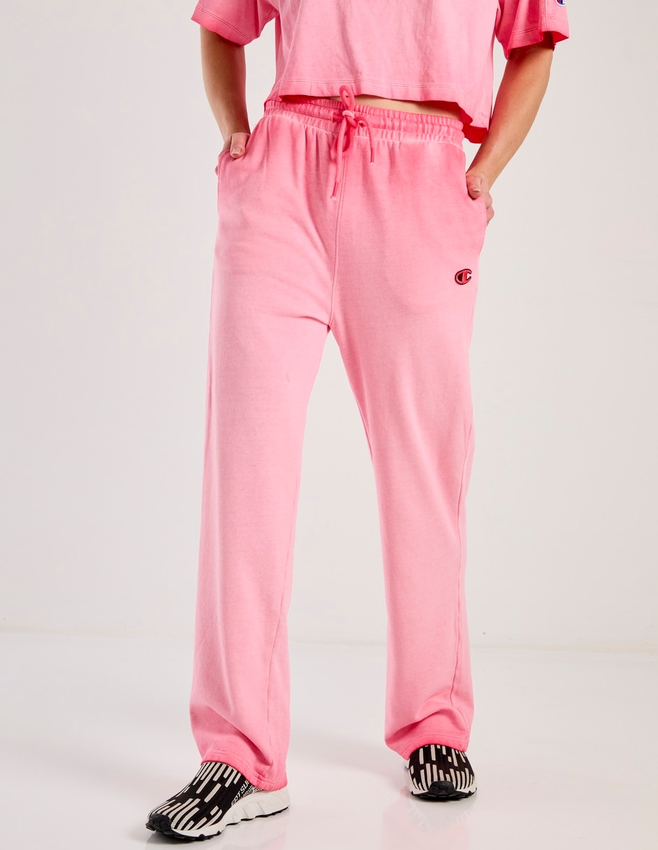 Pants straight con agujeta para mujer