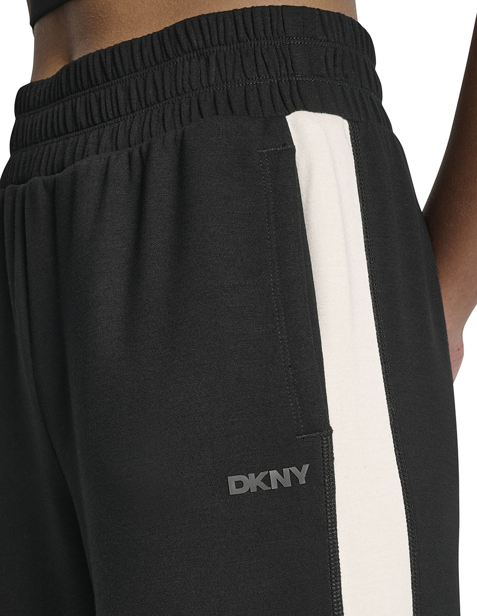 Pants regular con elástico para mujer 6