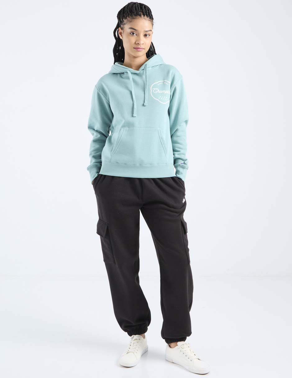 Sudadera con capucha y bolsa para mujer 3