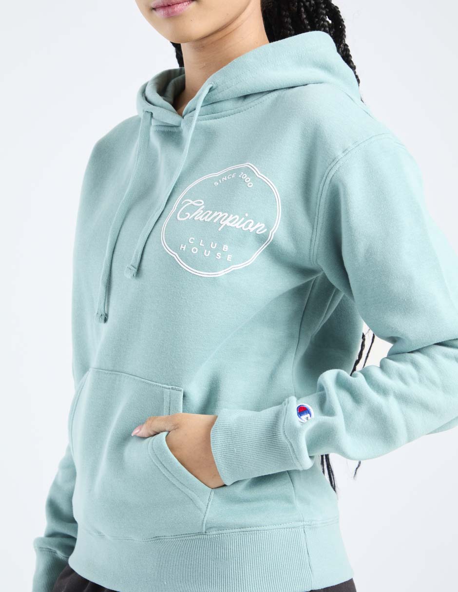 Sudadera con capucha y bolsa para mujer 4