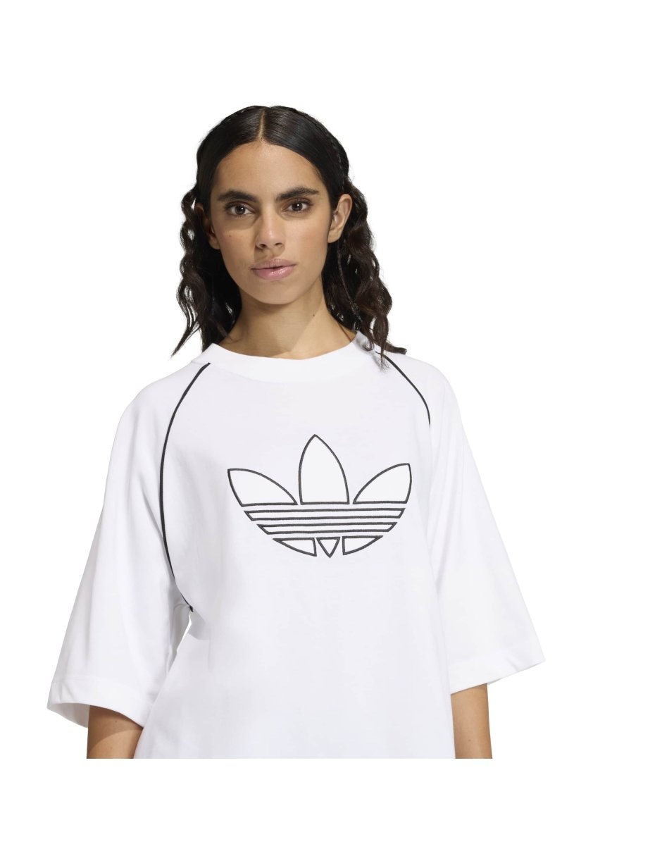 "playera" "manga" corta adicolor  "cuello" redondo "para mujer" 5