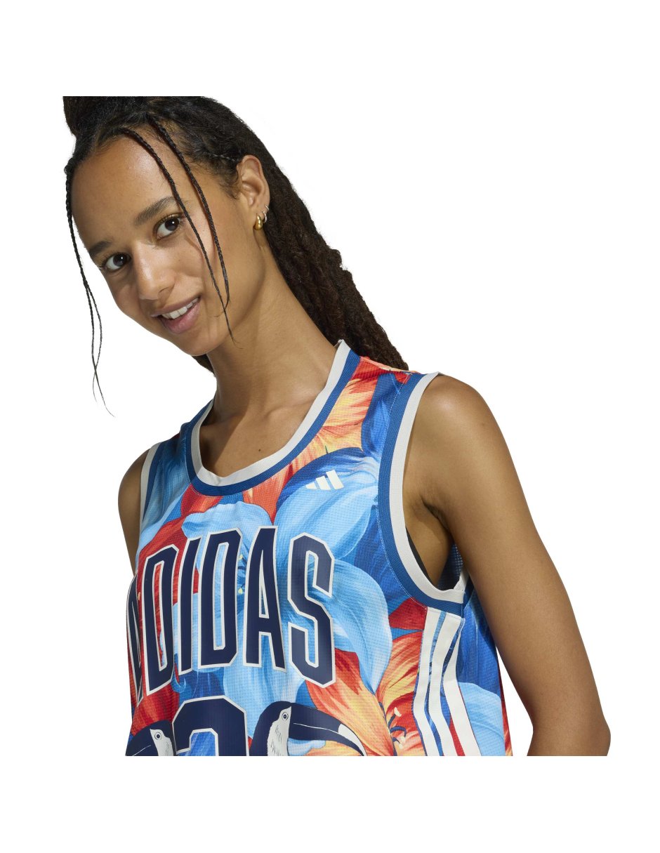 Playera manga corta Brand Collaboration  Cuello redondo para mujer 6