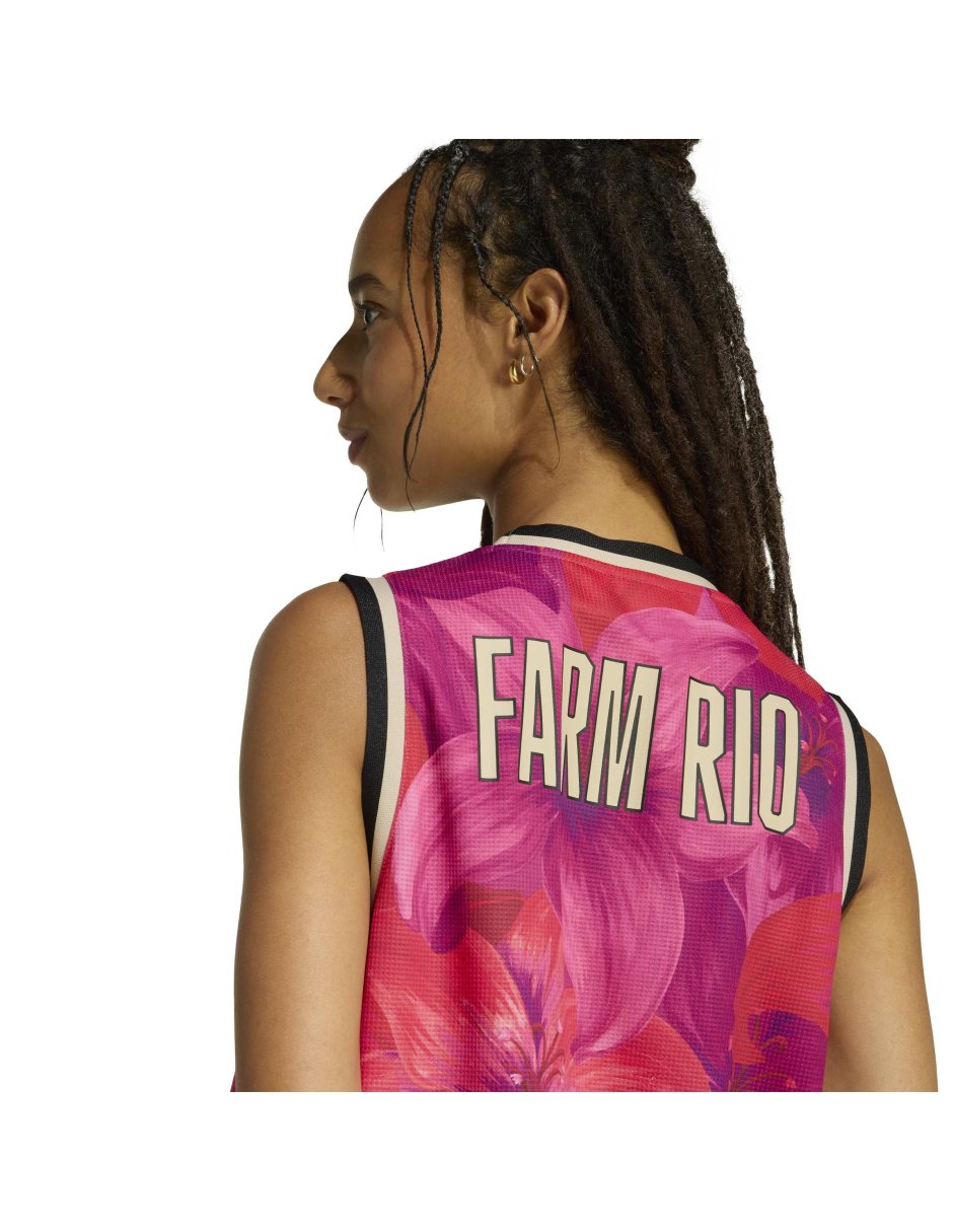 Playera manga corta Brand Collaboration cuello redondo para mujer 6