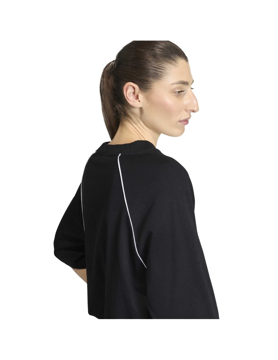 Playera manga corta Adicolor cuello redondo para mujer 6