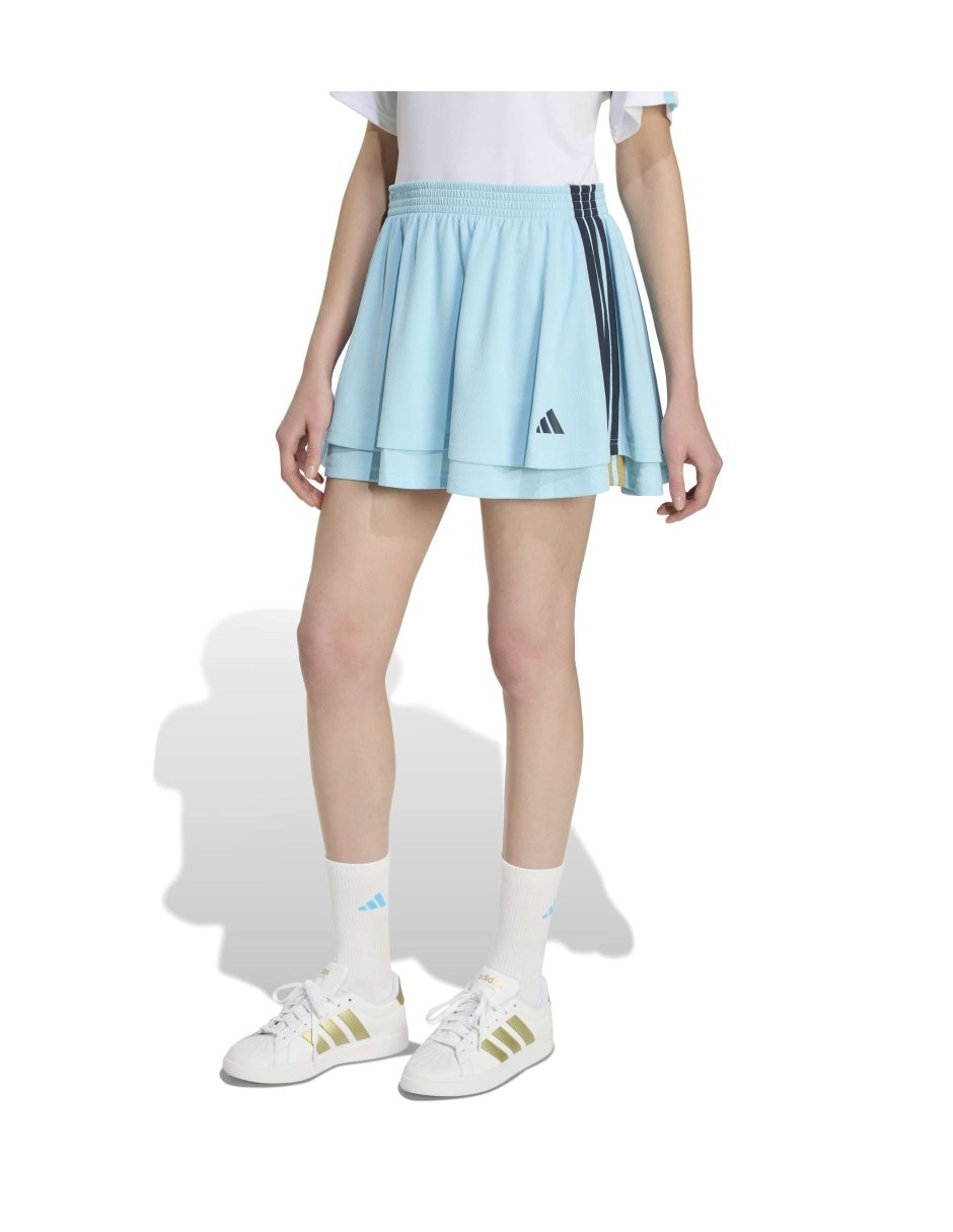 Falda midi a la cintura