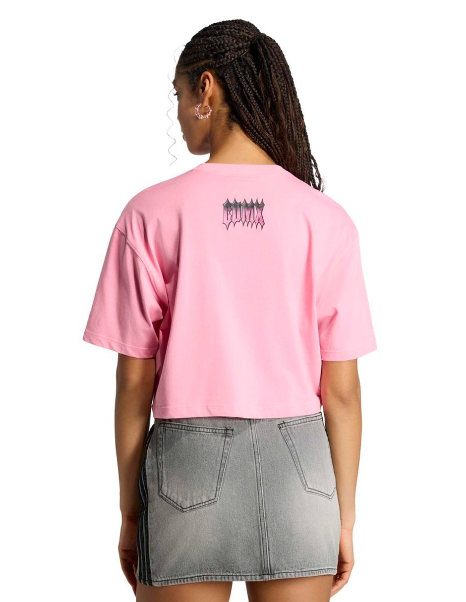 "playera" "manga" corta city t-shirt "cuello" redondo "para mujer" 3