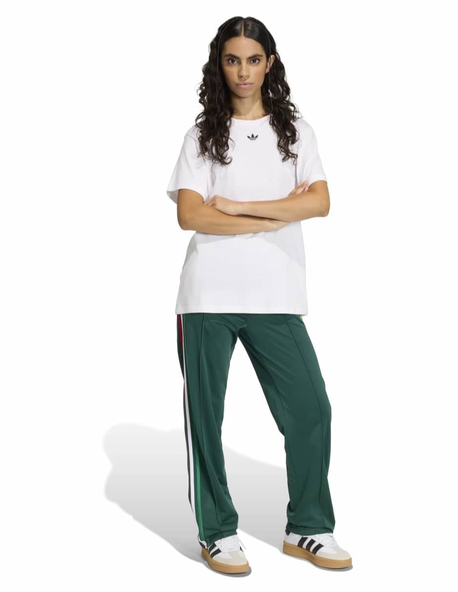 Pants regular con elástico para mujer 2
