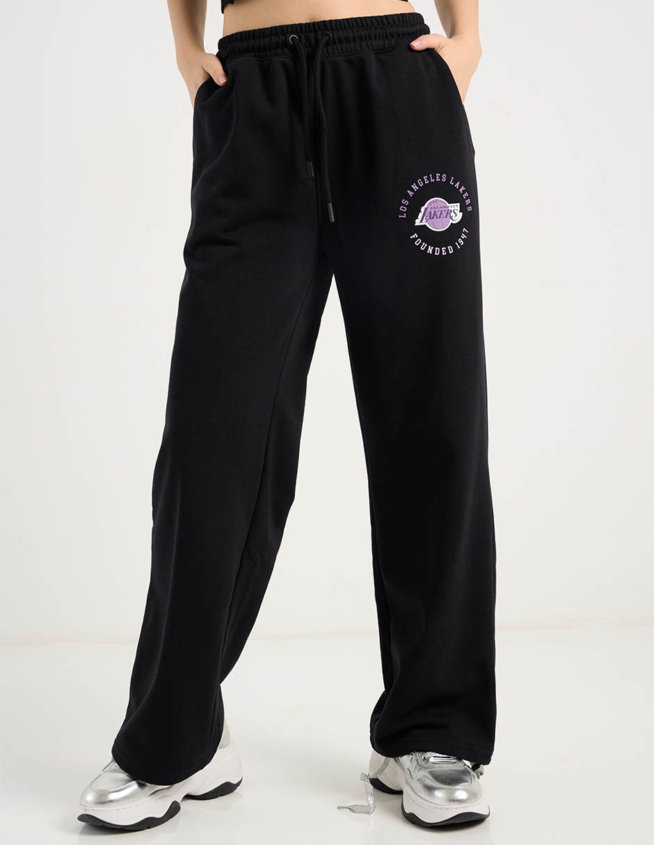 Pants amplio Los Angeles Lakers con agujeta para mujer