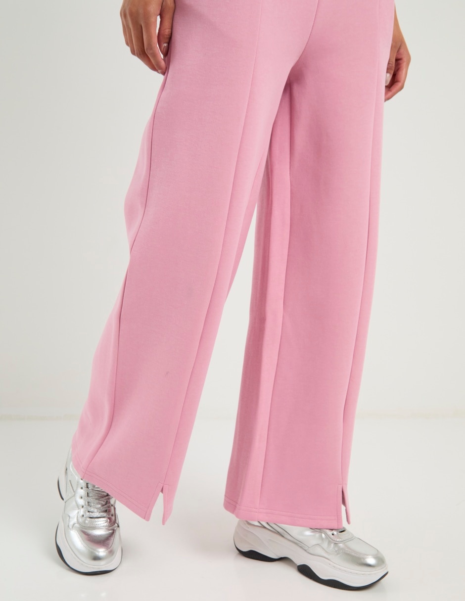 Pants acampanado con agujeta para mujer 5