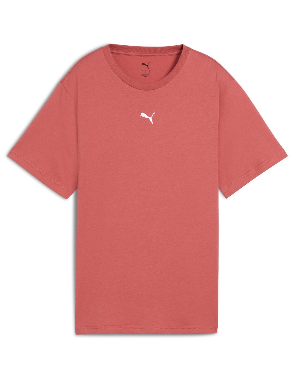 Playera manga corta Ess cuello redondo para mujer 8