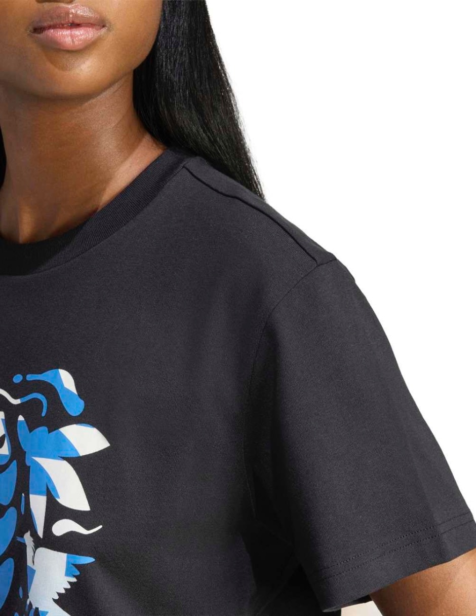 Playera manga corta Table Tee cuello redondo para mujer 5