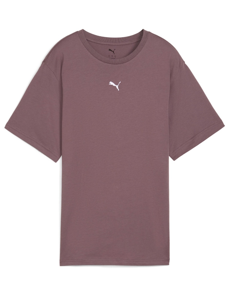 Playera manga corta Ess cuello redondo para mujer 5