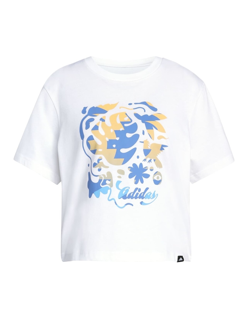 Playera manga corta Table Tee cuello redondo para mujer