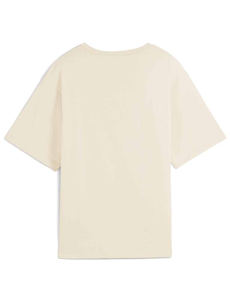 Playera manga corta cuello redondo para mujer 2