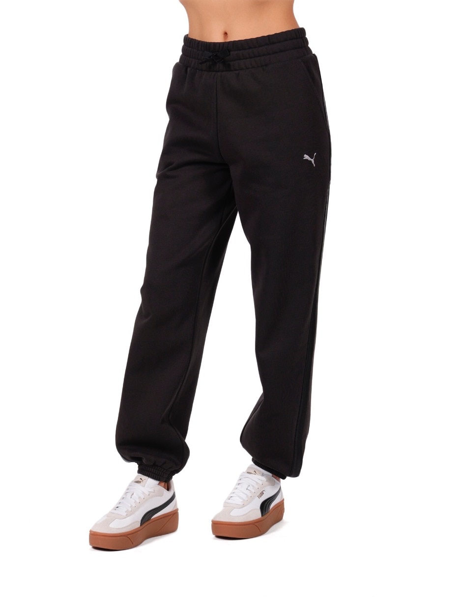 Pants regular ESS Elevated con elástico para mujer